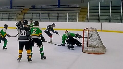 Minnesota Adult League Hockey Goalie Saves