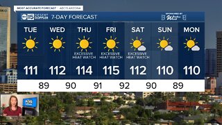 Monsoon storms still possible