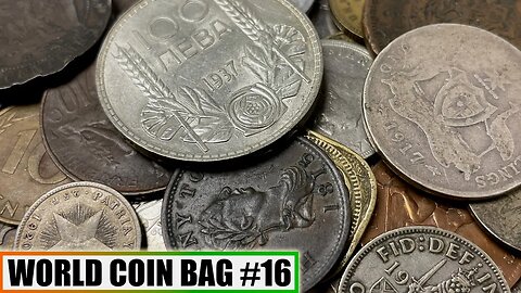 Massive SILVER & AU 1815 Copper (+MORE!!) FOUND In Half Pound World Coin Search - Bag #16