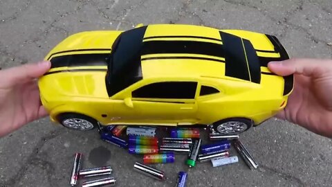 Yellow Bumblebee Transformer Toys - Car Toys Kid #2