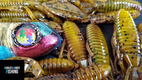 Making A Bait For Autism Awareness & Crawfish Color Bait Blog