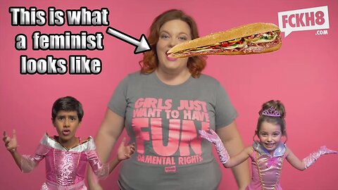 Feminists use children to spread hatred | Fckh8