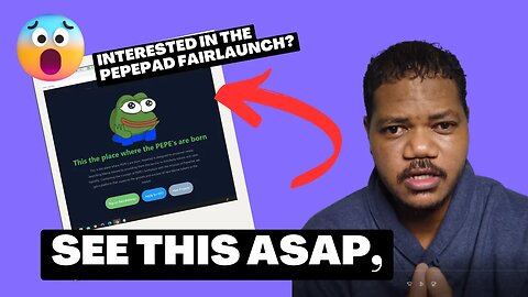 Looking For The Next $PEPE? Check Out The $PEPEPAD FairLaunch Asap No KYC, No Whitelist.