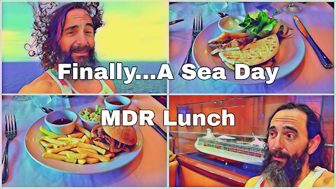 Sea Day! | Adventure of the Seas | MDR Lunch | Randomness