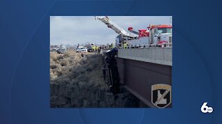 ISP, Magic Valley agencies respond to I-84 crash over Malad Gorge