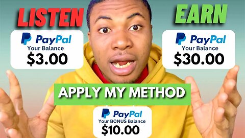 EARN $3 Per Song Listened - (Make Money Online For Free)