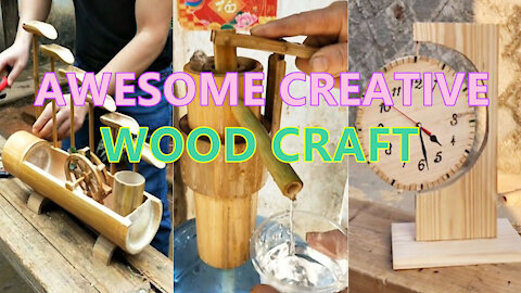 Very Awesome Creative Wood Craft