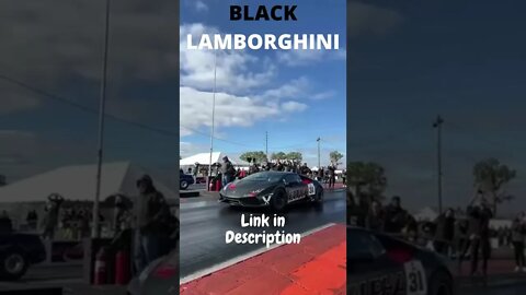 Black Lamborghini Car - Guess The HP And Model - ShortToon - #short