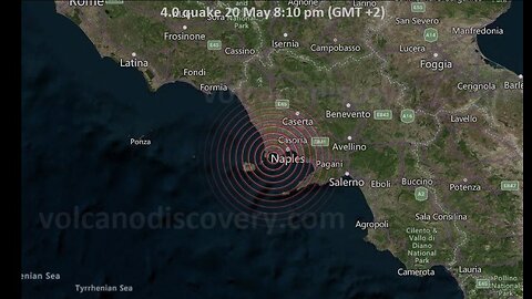 BREAKING- M4.4 hits Campi Flegrei, strongest earthquake in the last 40 years!