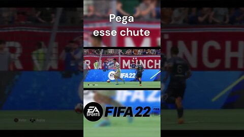 Pega esse chute Fifa 22 - #shorts