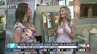 How to decorate your home on a budget