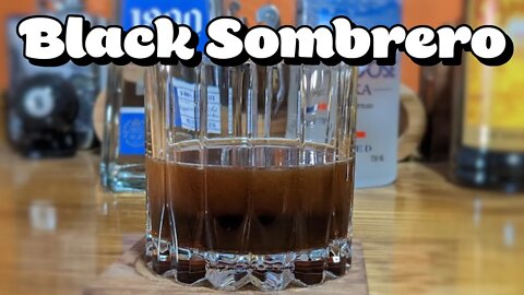 How To Make A Black Sombrero Cocktail - Mixed Drink Mixology