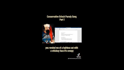 🎄 Conservative Grinch Parody Song Part One #conservative #grinch #thegrinch #parodysong #parody