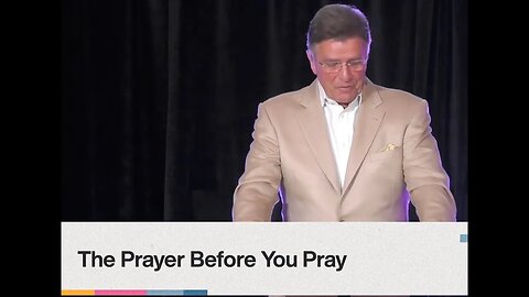 The Prayer Before You Pray - Carter Conlon