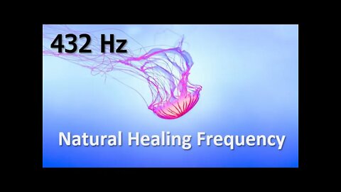 432Hz 〰️ Natural Healing Frequency | Jellyfish 🐙| Relax & Recover | Harmony & Balance