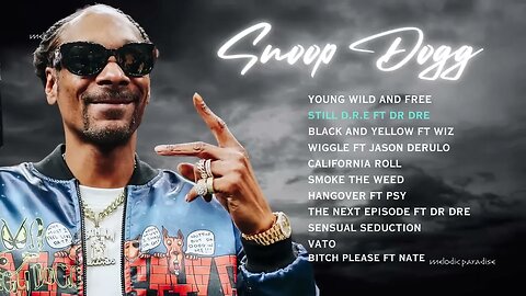 SNOOP DOG Full Spotify Hit Song of 2023 BEST PLAYLIST English Song @snoopdogg