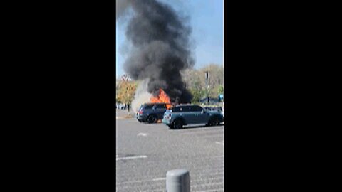 car fire