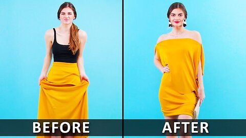 Super Cool Clothing Make Over Hacks and DIY Ideas by Blossom