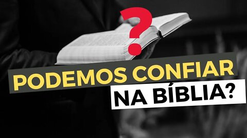 ❓ PODEMOS CONFIAR NA BÍBLIA como a Palavra de Deus? 😱 - Leandro Quadros - Crítica Textual - Livro