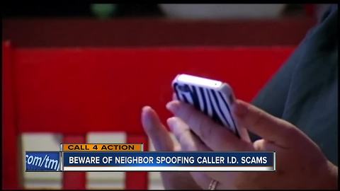 Beware of neighbor spoofing caller ID scams