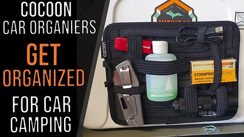 Car Organizer for Overlanding / Cocoon Grip It Organizer