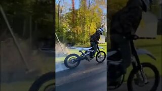 INSANE E-Bike Has Too Much POWER #shorts