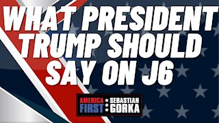 What President Trump should say on J6. Lord Conrad Black with Sebastian Gorka on AMERICA First