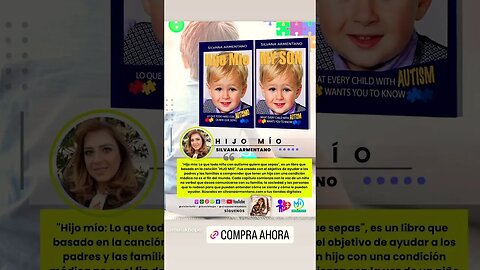 Hijo mio, lo que todo niño con autismo quiere que sepas. LIBRO