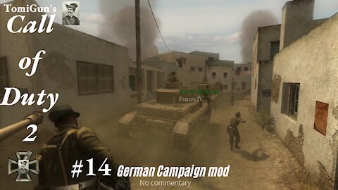 Call of Duty 2 - German Campaign mod series Part 14: Retaking Suez (max difficulty)