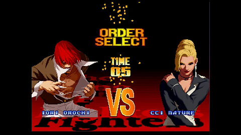 The King of Fighters Classic - Iori orochi vs Mature Challenger.