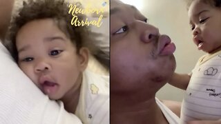 Shiggy's "Twin" Daughter Story Tries To Steal Kisses From Daddy! 😚