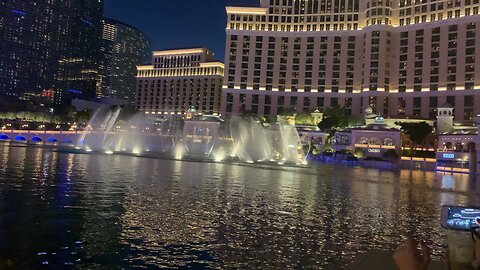 Dancing fountain, Las Vegas