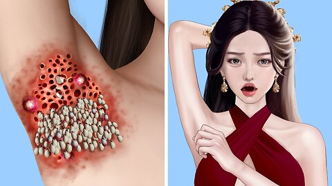 ASMR Removal Dog Ticks & Maggot Infected Armpit | Severely Injured Animation