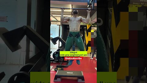 40KG Weighted PulUps #shorts #youtubeshorts #shortsvideo #trendingshorts #shortsfeed #viralshorts