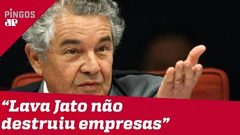 Marco Aurélio ignora próprio passado ao defender a Lava Jato