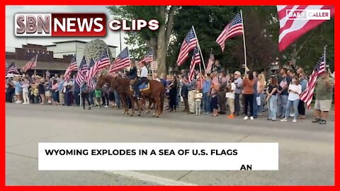 600 Harleys Roll Down the Streets of Jackson WY, to Honor Fallen Marine - 3619