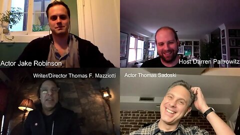 Thomas F. Mazziotti, Thomas Sadoski & Jake Robinson ("The Mimic") interview with Darren Paltrowitz