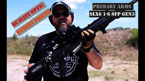 Primary Arms LPVO SLx6 1-6 SFP Gen3