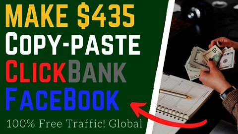 This Secret ClickBank And Facebook Trick Can EARN YOU $435 Easily, Free Traffic, Clickbank