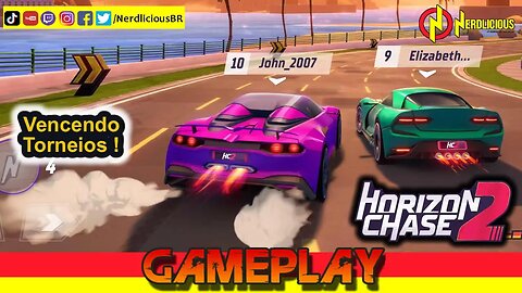 🎮 GAMEPLAY! Como são os TORNEIOS em HORIZON CHASE 2! Confira esta Gameplay feita no PC!