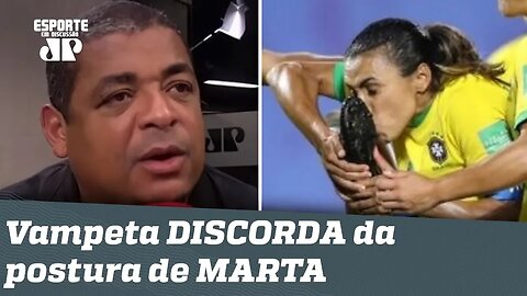 "Tá RASGANDO dinheiro!" Vampeta CRITICA protesto de Marta!