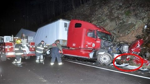 Truck Driver Collides With A "Bigfoot" On I-70 In Colorado