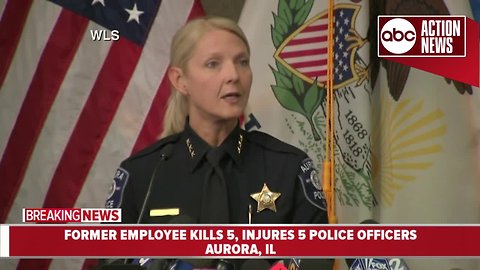 Officials: 5 dead, 5 police wounded in Illinois workplace shooting