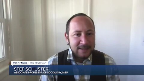 Stef Schuster, a MSU sociology professor