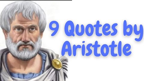 #aristotlequotes #aristotle #motivationalquotes #shortvideo 9 Quotes by Aristotle