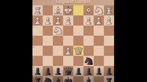 Englund Gambit Defense Game Play Chess