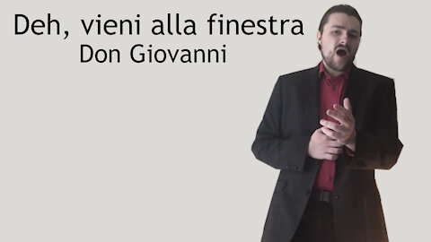 Deh, vieni alla finestra - Don Giovanni - Mozart