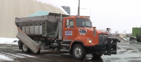 Clearing the roads in metro Detroit