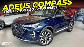 NOVO CAOA CHERY TIGGO 7 PRO 1.6 TURBO 2022! ASSISTA ANTES DE COMPRAR COMPASS E COROLLA CROSS!