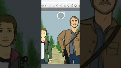 Desenhando o JOEL e a ELLIE #drawing #digitalart #thelastofus #tlou #games #gamer #game #gameplay